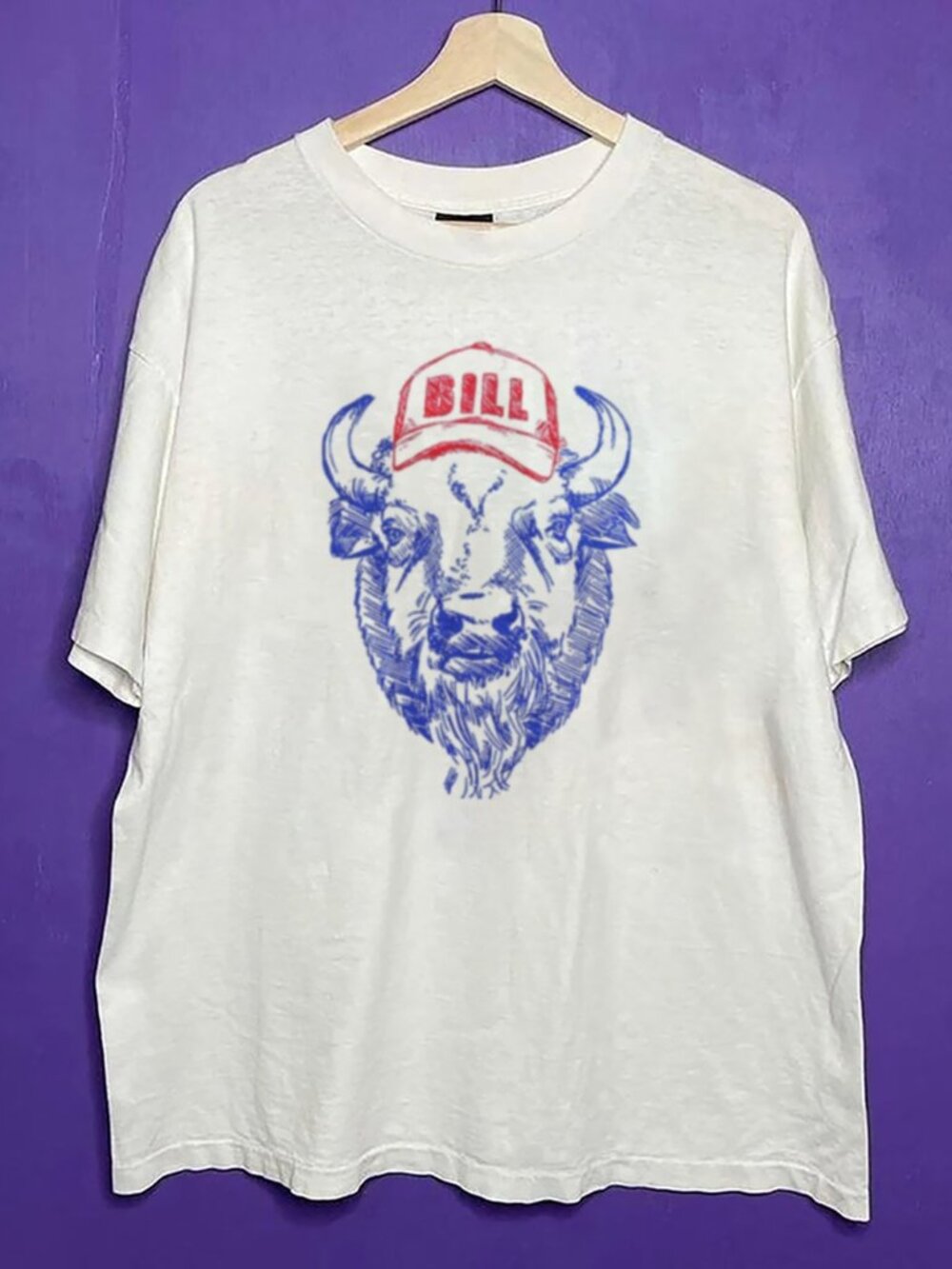 Vintage Buffalo Bills Football Style T Shirt, Retro NFL Buffalo Bill Unisex Tee